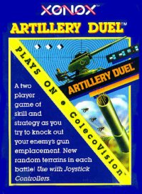 Artillery Duel Commodore 64 US box art